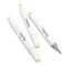 American Crafts - Sketch Markers Collection - Dual Tip - Chisel and Fine Point - Key Lime 3 Pack 34007543